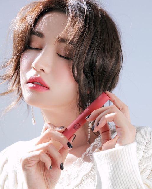 3CE Velvet Lip Tint #Pink Break (hồng đào)