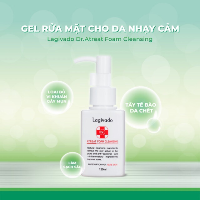 Sữa rửa mặt dành cho da nhạy cảm, da mụn