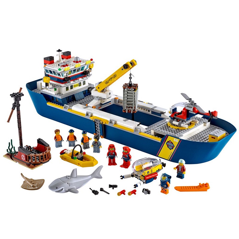 ☸✿793pcs BELA 11617 Mô Hình Đồ Chơi Lắp Ráp Lego City 60266