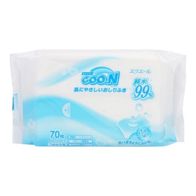 Khăn giấy ướt Goon 70 tờ Nhật Bản