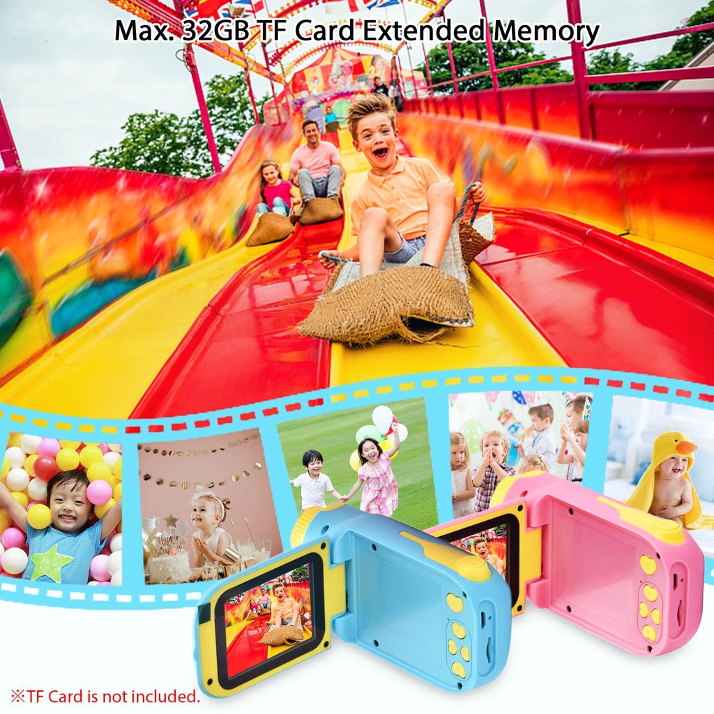 Camera kỹ thuật số mini độ phân giải cao 1080P 20 Mega Pixels màn hình 2.4 inch
 | BigBuy360 - bigbuy360.vn