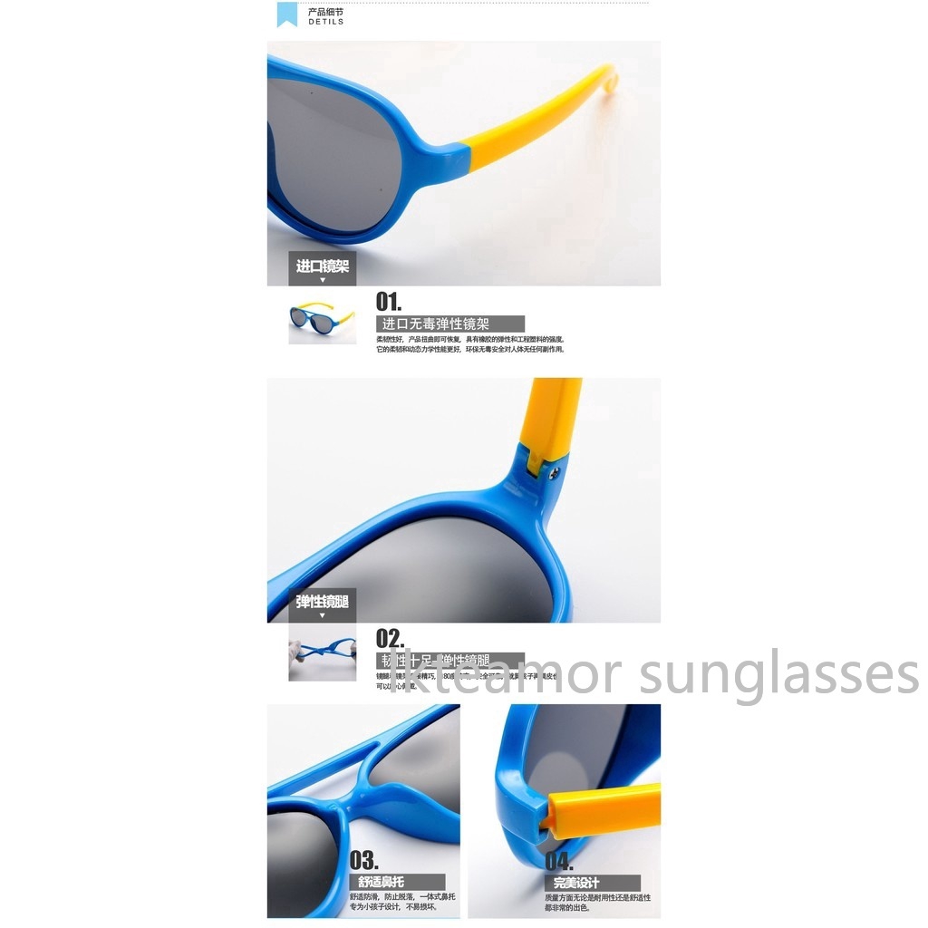 Kính mát phân cực thời trang cho trẻ sơ sinh