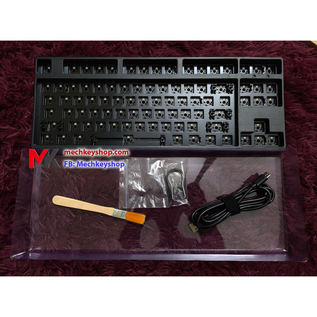 [Mã SKAMA06 giảm 8% đơn 250k]Kit bàn phím cơ XM87 TKL Hotswap RGB