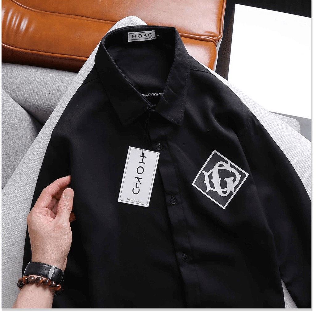 Áo sơ mi dài tay nam cực chất bao đẹp cho anh em KHANH AN FASHION