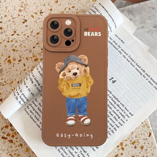 Ốp lưng/iphone cực đẹp hiện đại độ đáo ốp ip13 Iphone 7 tới 13 promax ốp hình gấu bear kute dễ thương HA-22BEAR020
