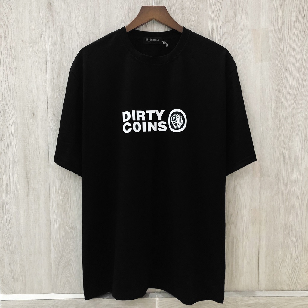Áo thun tay lỡ DIRTY COINS cao cấp, áo phông nam nữ T shirt unisex, Dricco official
