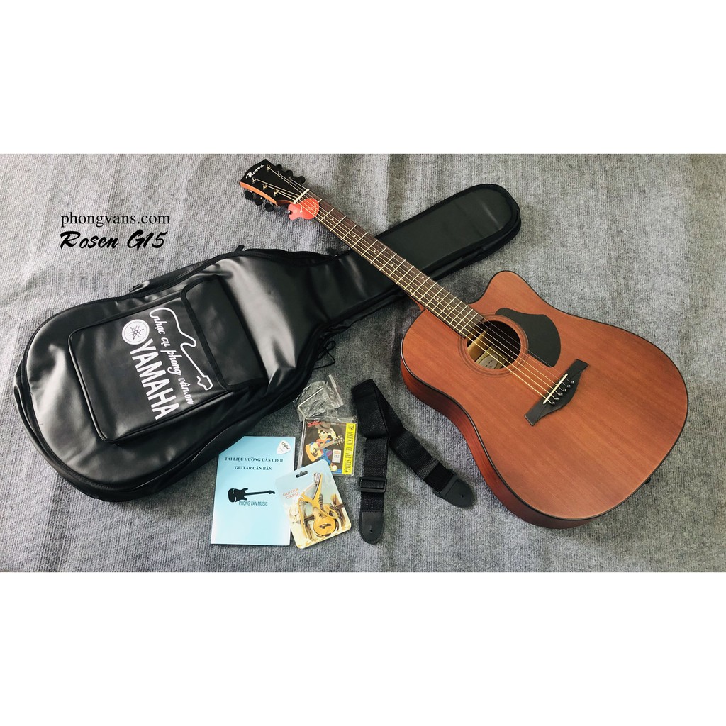 Guitar Rosen G15 chính hãng tặng kèm phụ kiện
