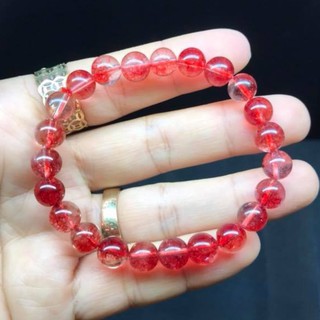 VÒNG TAY ƯU LINH ĐỎ 8LY