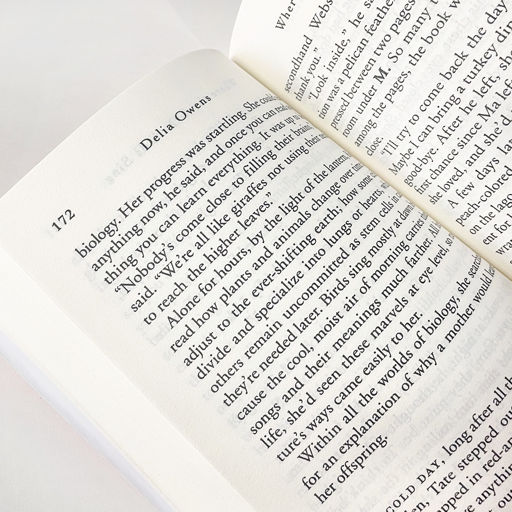 Nơi Hát Tiểu Thuyết Tiếng Anh Hát the Crawdads Hát Crawdads Hát Cô Gái Sâu Trong Đầm Phim Tăng Trưởng Nguyên Bản Tự Nhiên Lagu Sách Tiếng Anh