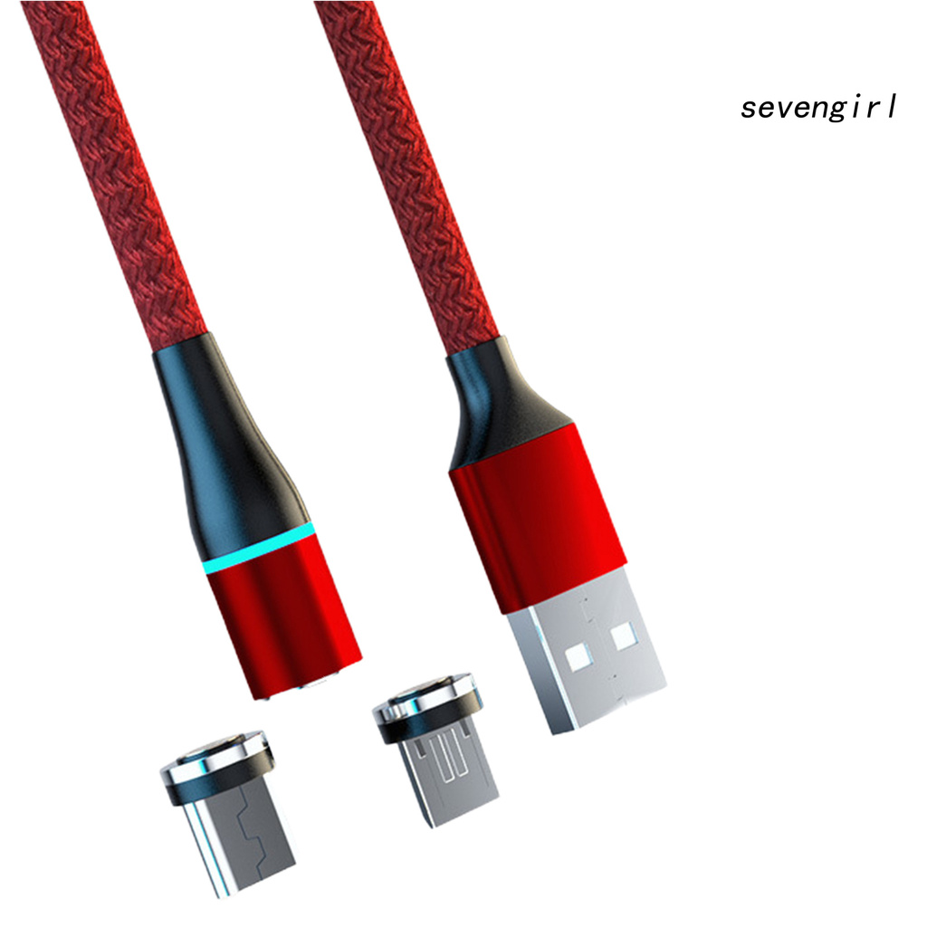 Cáp Sạc Nhanh Từ Tính Sev-1 / 2m Cổng Micro Usb Type-C Qc 3.0