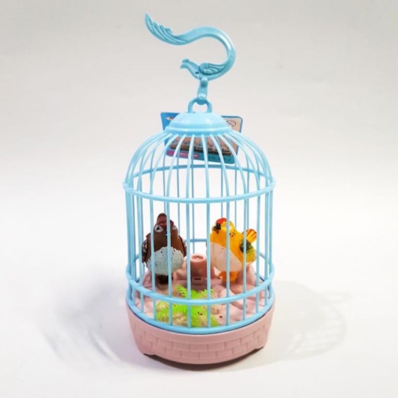 Lồng Chim Đồ Chơi Có Nhạc Đèn, Tiếng Chim Hót