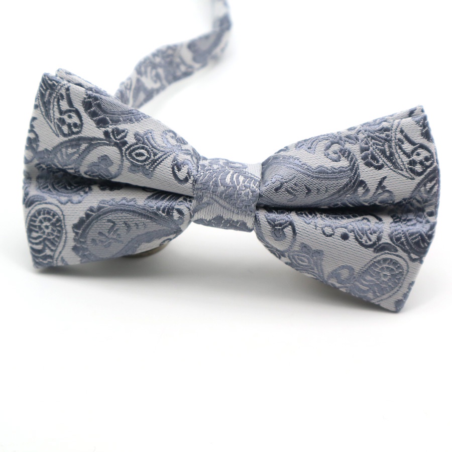 Cà Vạt Nơ Lụa Chất Lượng Cao 12CM * 6CM Cho Chú Rể