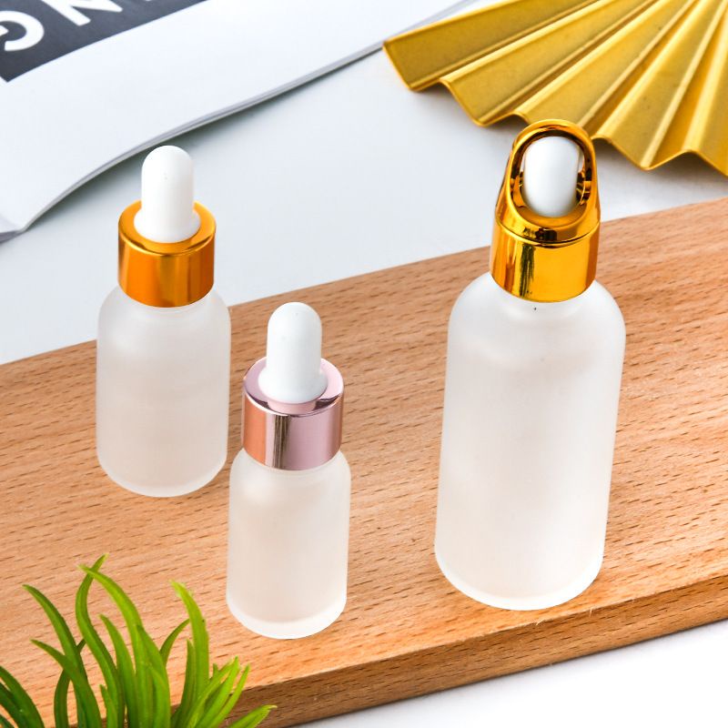 [RẺ VÔ ĐỊCH] Lọ Chiết Serum Thủy Tinh Phun Mờ Cao Cấp Nắp Bóp Nhỏ Giọt 50ML,100ML Dùng Chiết Mỹ Phẩm, Tinh Chất .