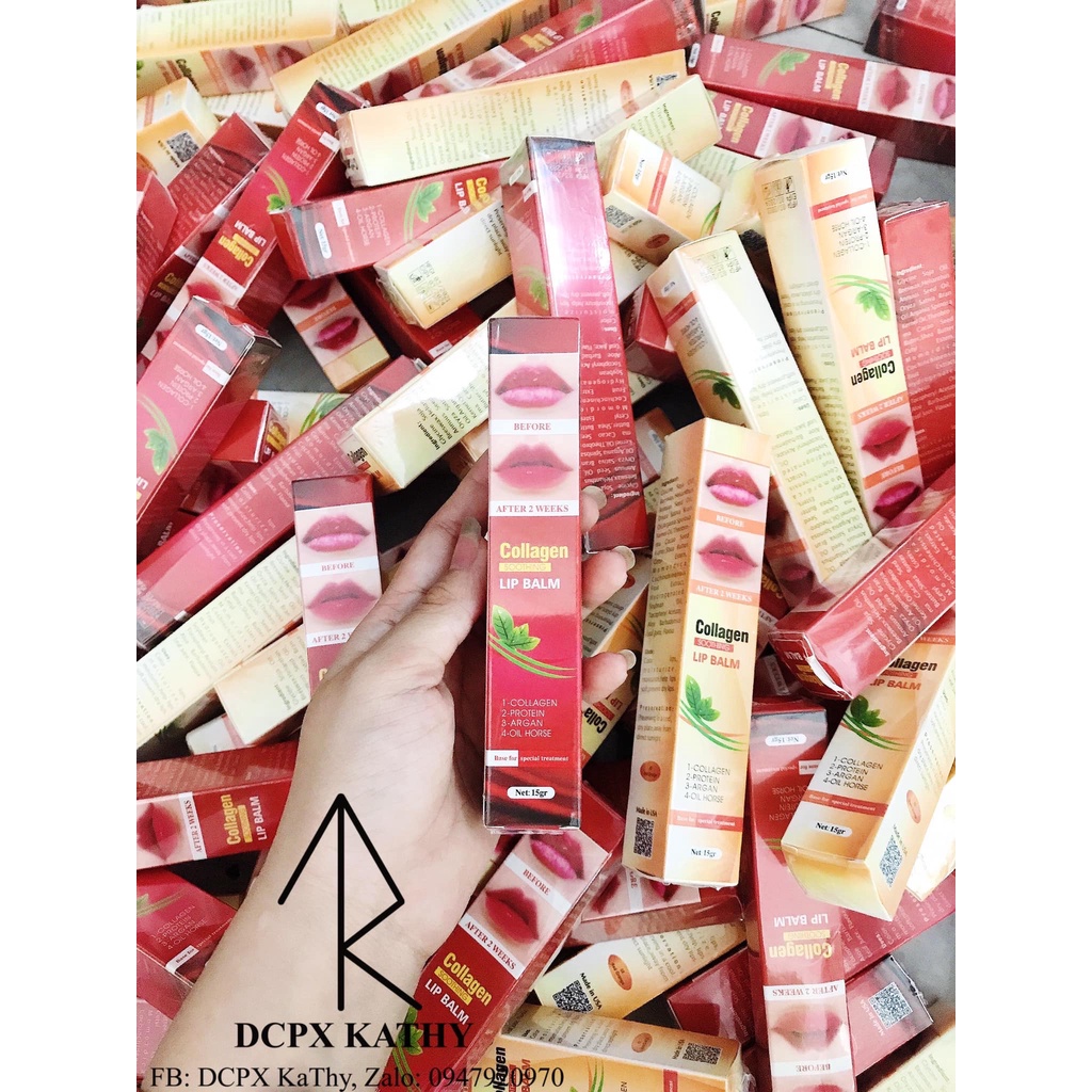 Dưỡng môi Collagen Lip Balm