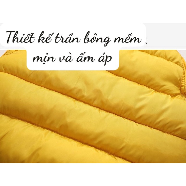 Áo phao trẻ em, áo khoác phao siêu nhẹ cho bé trai và bé gái