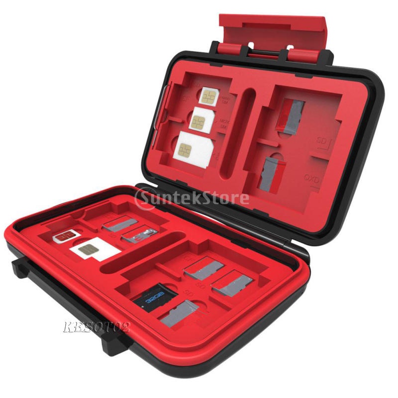 Giá Đỡ Thẻ Nhớ SD XQD NANO TF Kesoto2 Chống Sốc