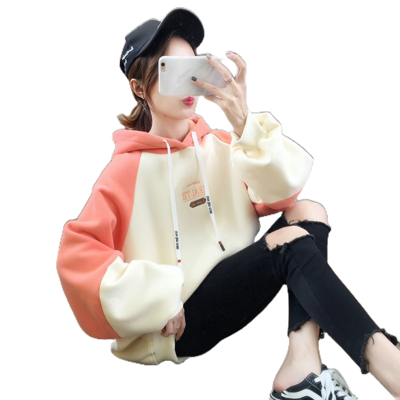 Áo hoodie nữ phong cách Hàn Quốc chất nỉ mềm mại