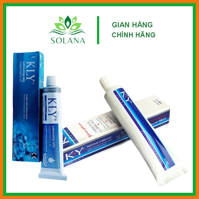 Gel bôi trơn gốc nước KLY hộp 1 chai 42gram SOLANA