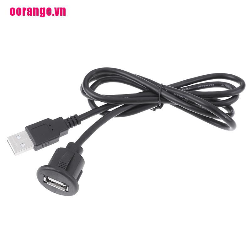Dây Cáp Nối Dài 1m Cổng Usb 2.0 Cho Xe Hơi