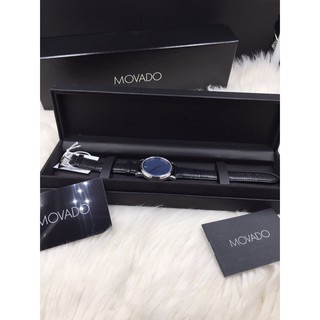 Đồng hồ Movado Museum Silver Dark Navy