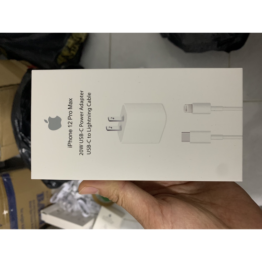 (Có Hộp, BH 12 tháng) Sạc Iphone Nhanh PD 18W USB-C To Lightning, Bộ Sạc Nhanh IPhone 8,X,11,12