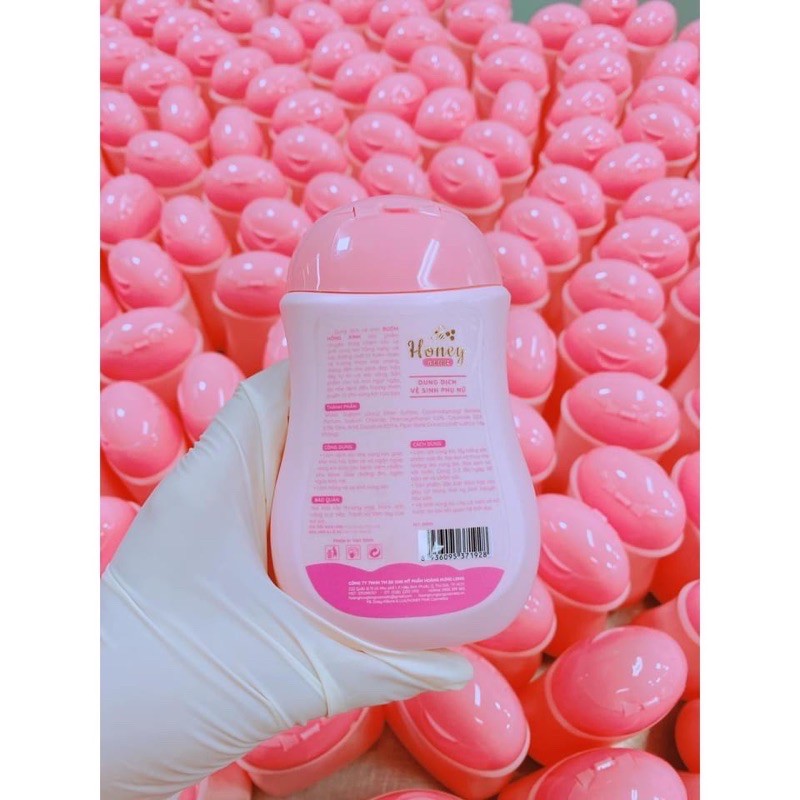 Dung dịch vệ sinh Honey pink - Bướm hồng xinh dha.