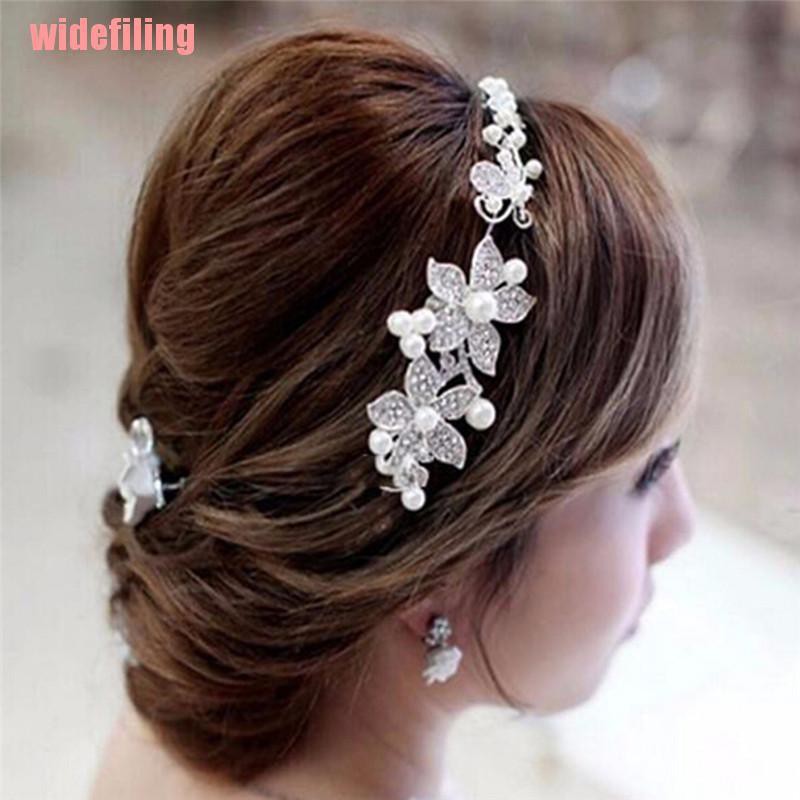 Kẹp Tóc Đính Ngọc Trai Nhân Tạo Xinh Xắn Thời Trang