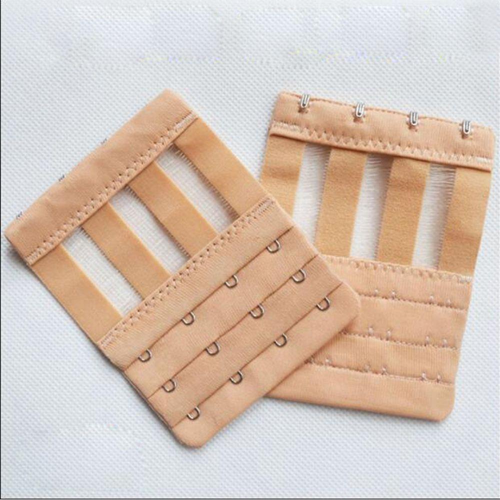 Aaron1 Dây Đai Mở Rộng Áo Ngực 4 Móc 3 Hàng Móc Đơn Giản Cho Nữ