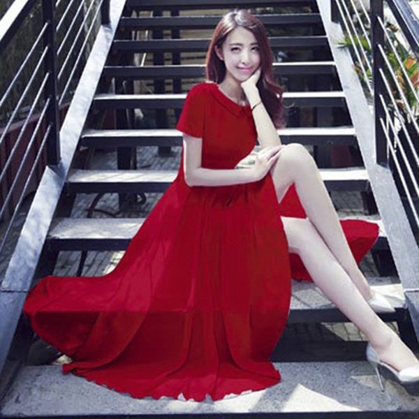 SALE - Đầm maxi voan cổ sen Misa Fashion MS289 | BigBuy360 - bigbuy360.vn