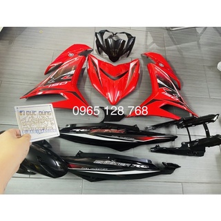 Dàn áo ex 150 đỏ đen tem rc