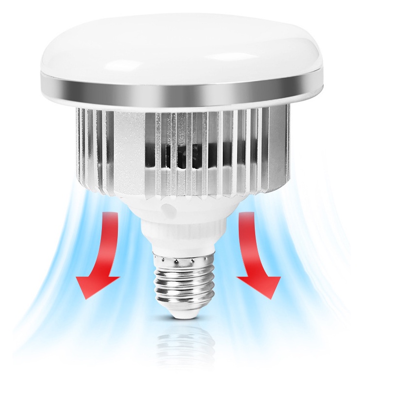 Đèn led nấm 85W ánh sáng trắng - vàng