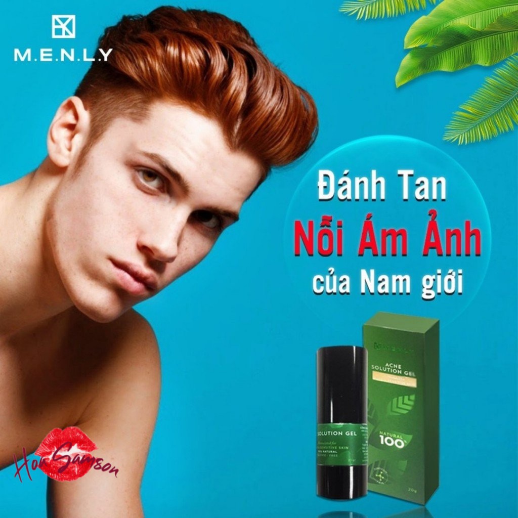 Kem ngừa mụn dành cho nam Menly 20gr