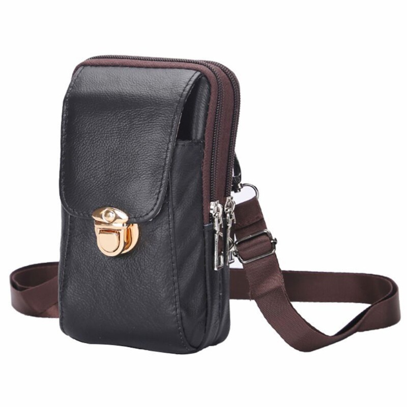 Túi Da PU Đeo Hông Phong Cách Cổ Điển Cho Nam