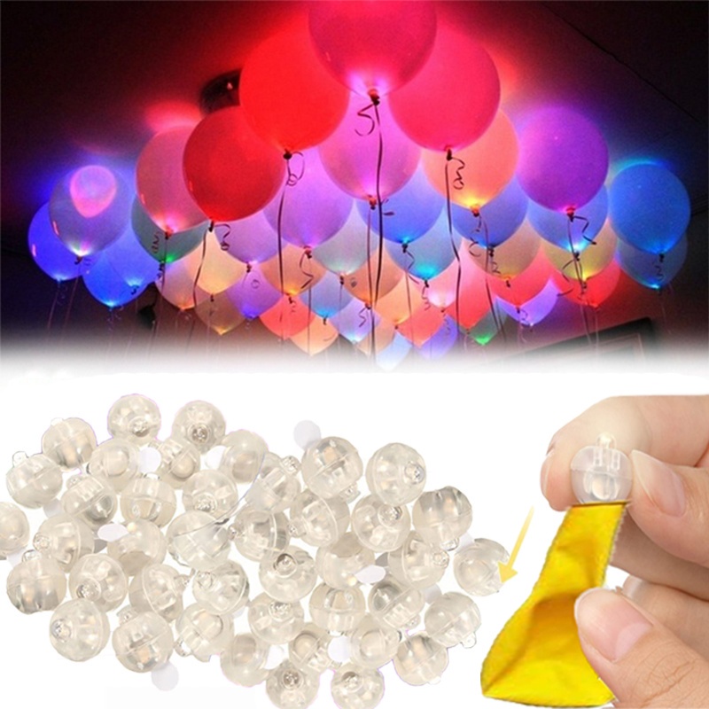 Đèn Led Bóng Tròn Mini Chống Thấm Nước Trang Trí Tiệc