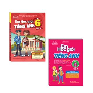 Sách - Combo Em học giỏi tiếng Anh lớp 6 (trọn bộ 2 tập) mt