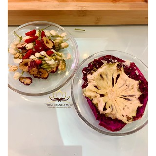 Trà detox thanh long - dứa