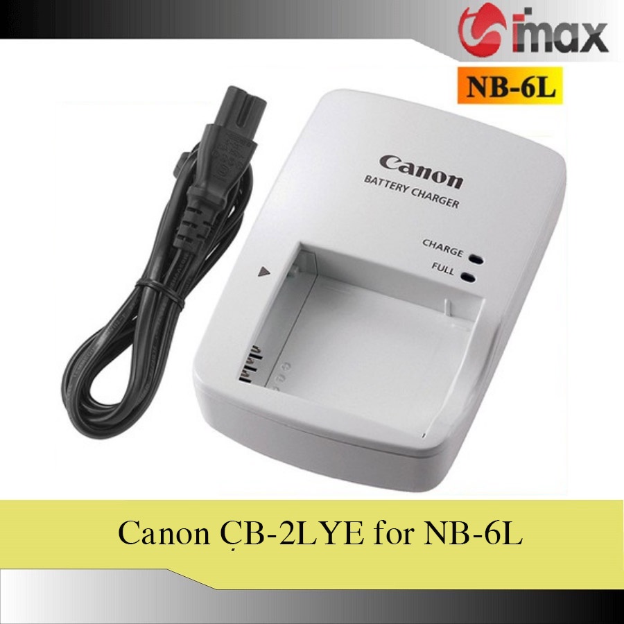 Sạc máy ảnh Canon CB-2LYE (cho pin NB-6L) - Hàng nhập khẩu