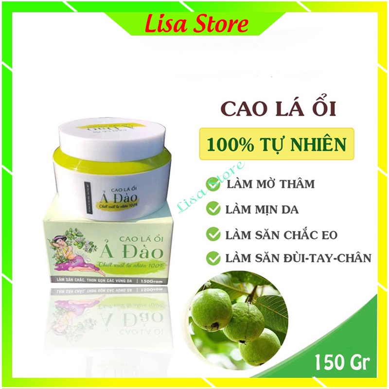 Cao Lá Ổi Ả Đào [ Mộc Nhan Natural ] Giảm Cân Làm Săn Chắc, Thon Gọn, Các Vùng Da Bụng, Đùi Bắp Tay.