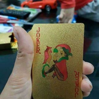 Sỉ bộ bài mạ vàng