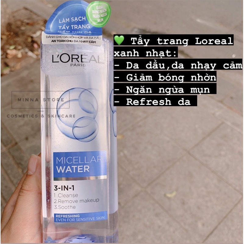 NƯỚC TẨY TRANG LOREAL MICELLAR WATER