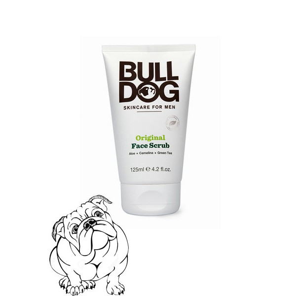 Tẩy Da Chết Bulldog Original Face Scrub Cho Nam Da Thường 125ml