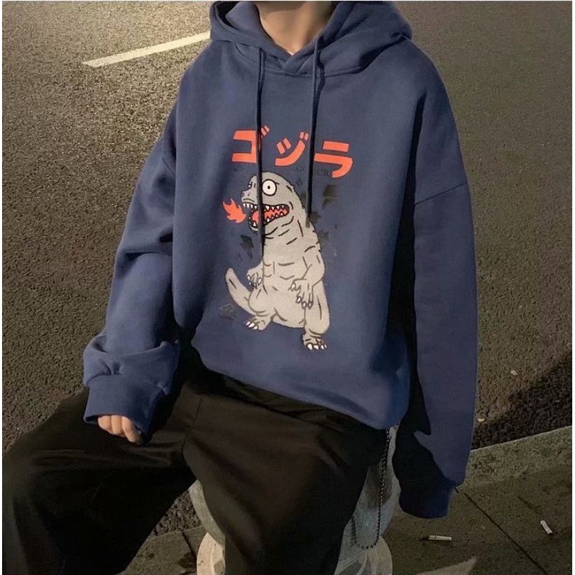 Áo Hoodie Nam Nữ phong cách Harajuku cá tính chất nỉ trần bông TS813 | BigBuy360 - bigbuy360.vn