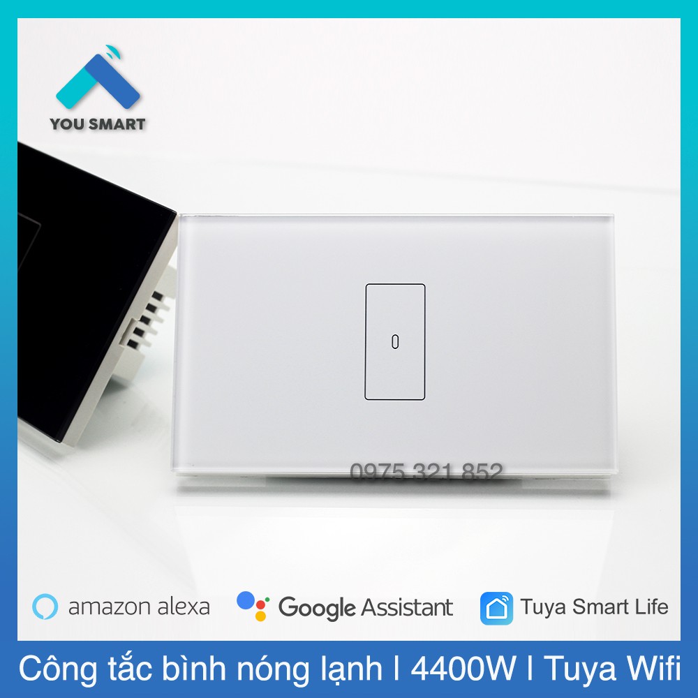 Công tắc 20A bình nóng lạnh Tuya công suất cao 4400W