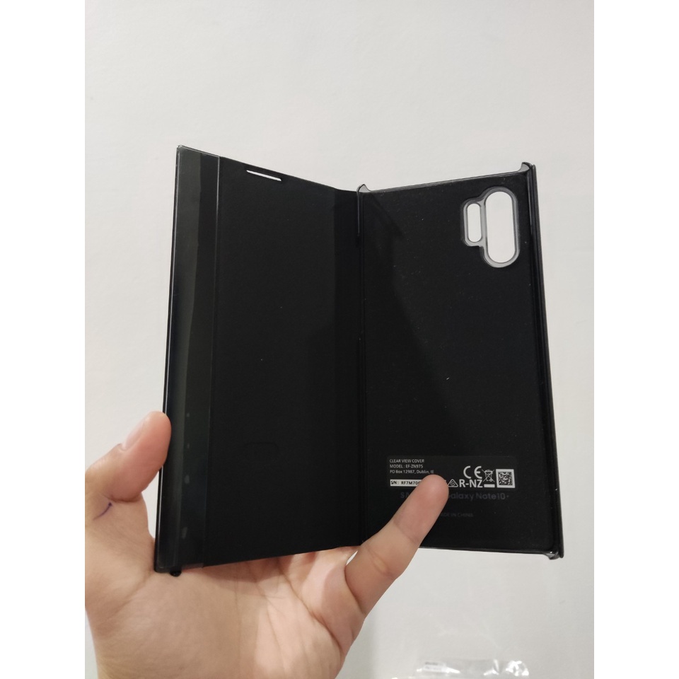 Bao da Clear View  chính hãng chất lượng chuẩn cho Samsung Galaxy note 10 / Note 10 plus
