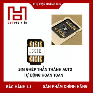 SIM GHÉP ĐỜI MỚI NHẤT FIX TẤT CẢ CÁC ĐỜI IPHONE TỪ IPHONE SE ĐẾN PRO MAX - LUÔN LUÔN CẬP NHẬT FW MỚI NHẤT