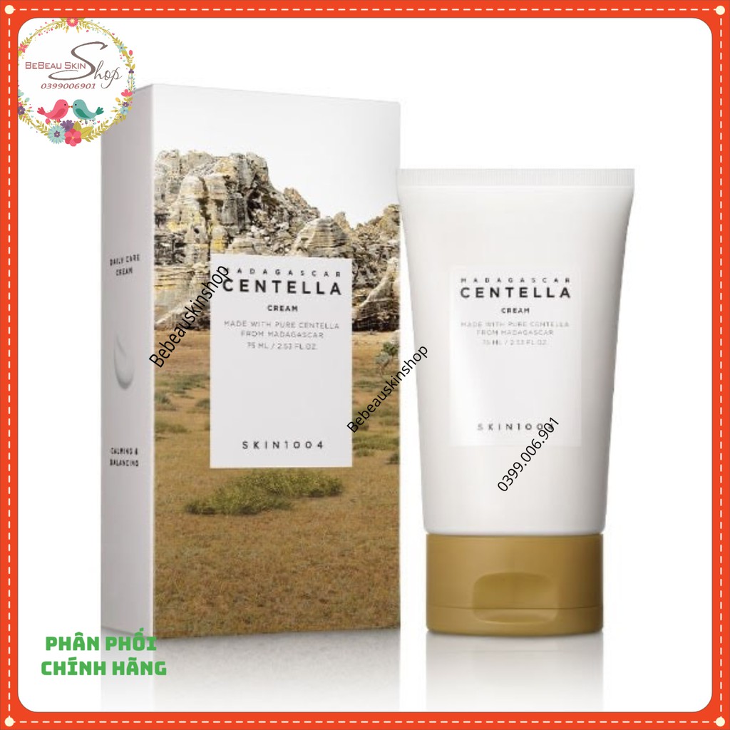 Skin1004 - Kem dưỡng rau má Madagascar Skin1004  Centella Asiatica Cream cho da dầu và da khô