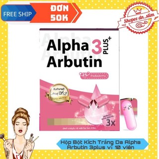 vỉ 10 viên kích trắng alpha arbutin thái lan