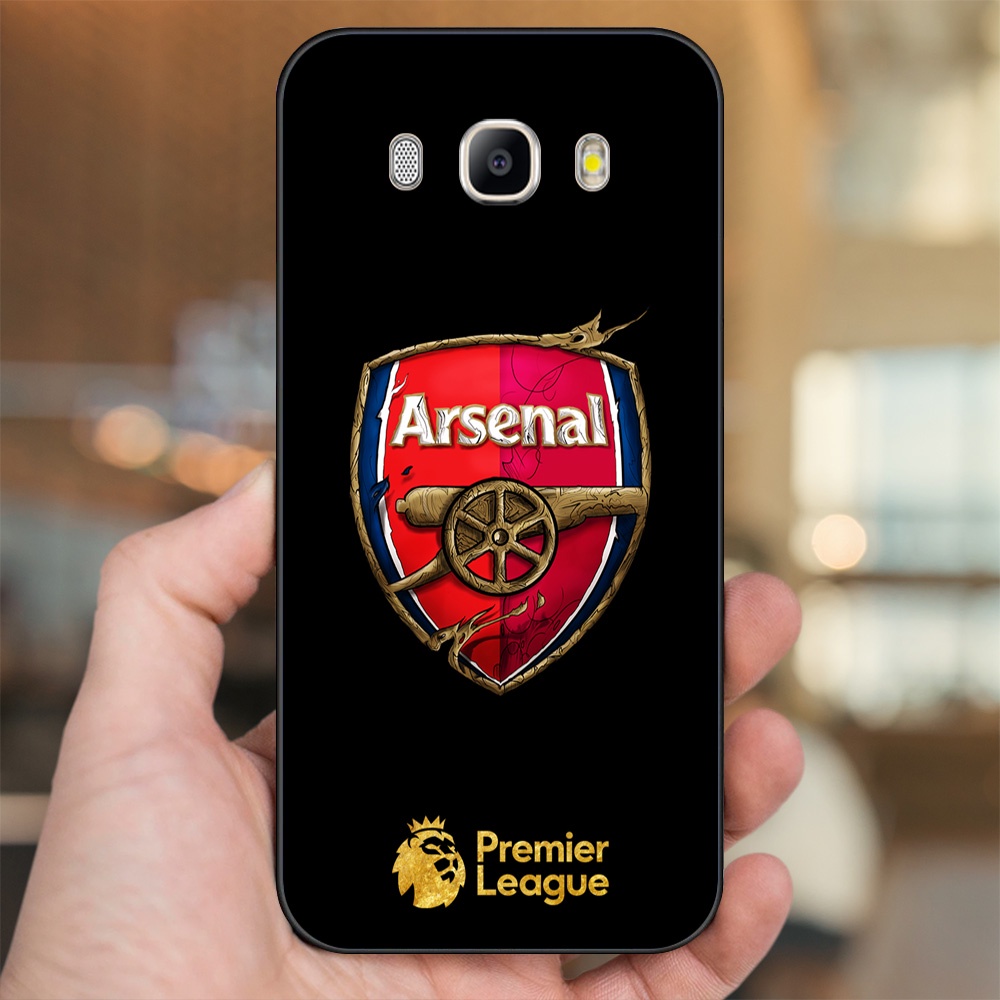 Ốp lưng Samsung J5 2016, J7 2016 viền đen in hình Arsenal FC