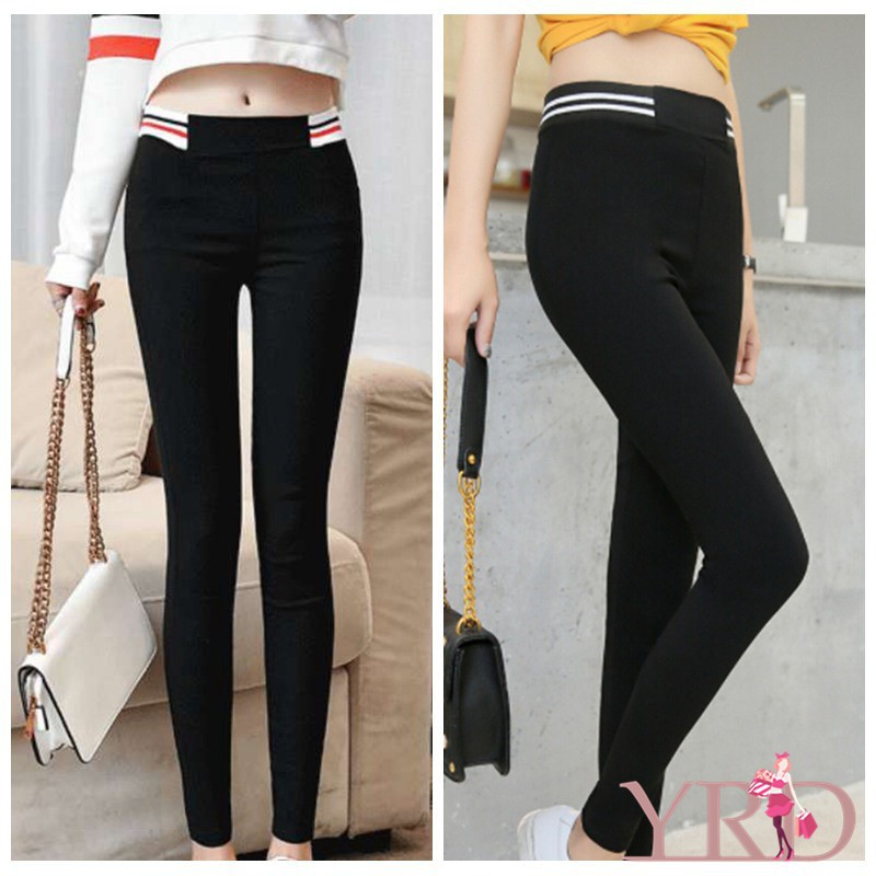 Quần dài dáng ôm lưng cao thời trang năng động cho nữ | BigBuy360 - bigbuy360.vn