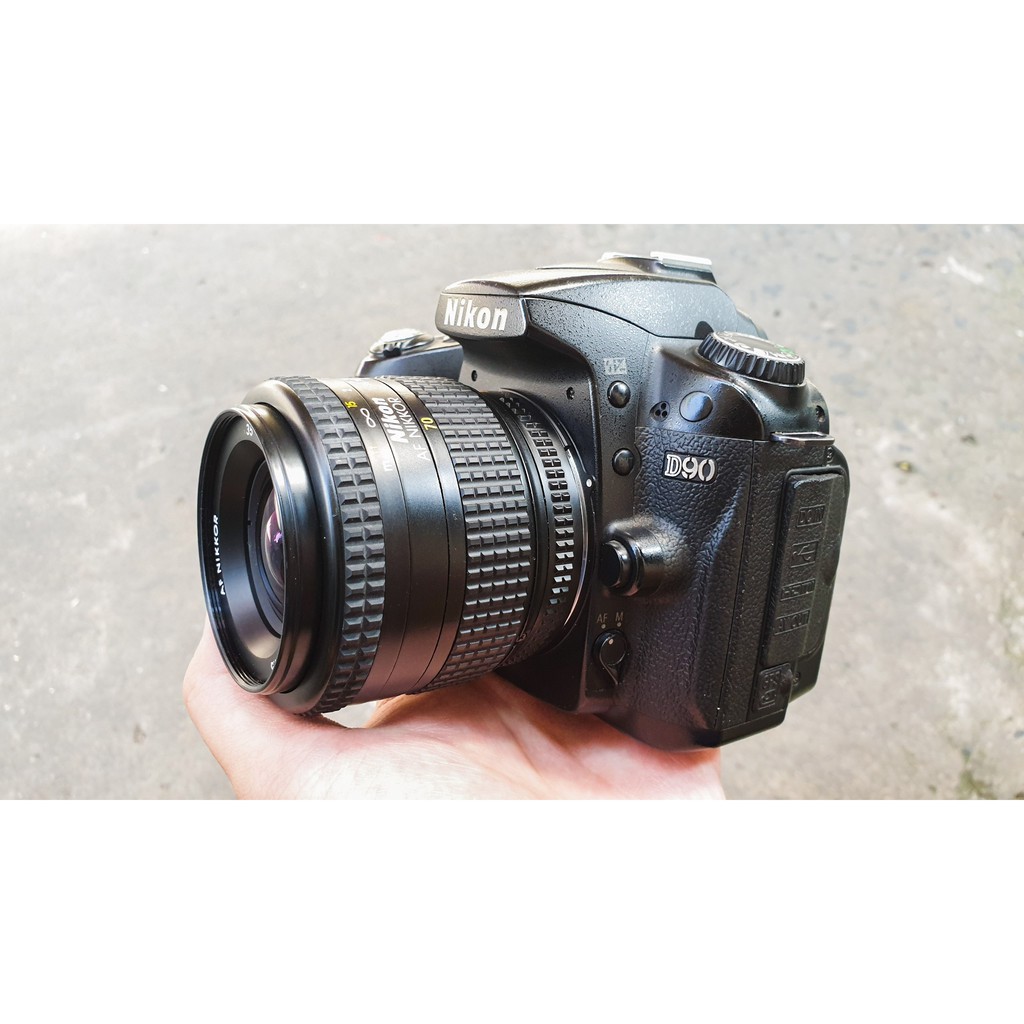 Máy ảnh DSLR Nikon D90 + lens 35-70mm - Mới 90%